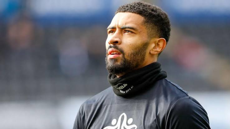 Josh Ginnelly at Swansea City training
